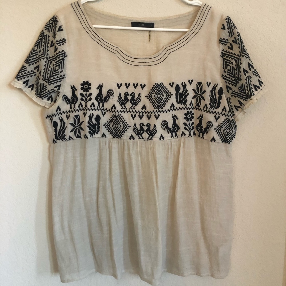 THML Embroidered Top